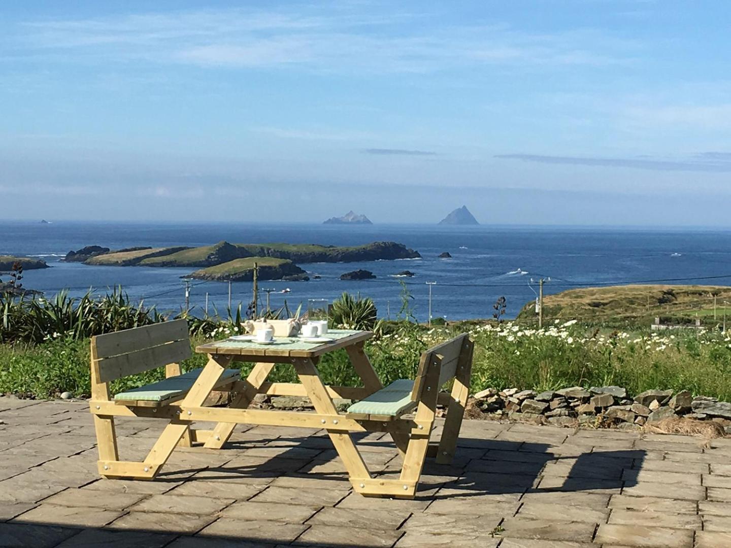 Apartamento Ring Of Kerry - Einmaliger Blick Auf Skelligs Clynacartan Exterior foto
